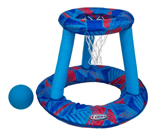 Baloncesto Canasta Inflable Flotante Con Pelota Spin Master