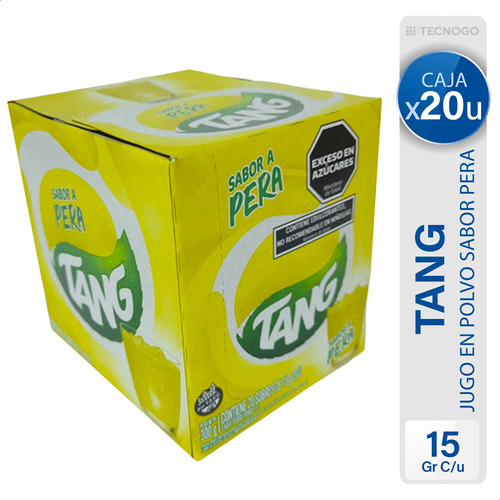 Jugo Tang Pera En Polvo Bajo En Sodio X20 U - Mejor Precio