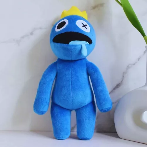 Kit 2 Boneco Pelúcia Blue Azul Babão Jogo Roblox p/ Crianças