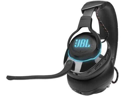 Imagen 7 de 12 de Audífonos gamer inalámbricos JBL Quantum 800 JBLQUANTUM800 negro con luz LED