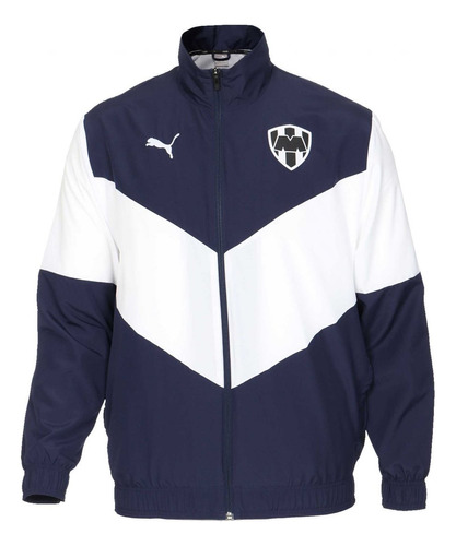 Chamarra Puma De Rayados De Monterrey Prematch Jacket Bicolo