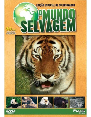 Dvd O Mundo Selvagem Edição Especial De Colecionador 10 Dvds