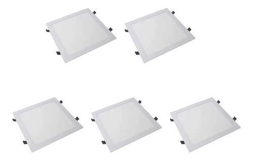 Paneles Led 30w Ledvance Luz Blanca Cuadrado X 5u. Por E631