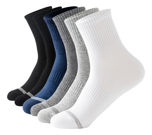 6 Pares De Calcetines Deportivos Para Hombre Y Mujer,