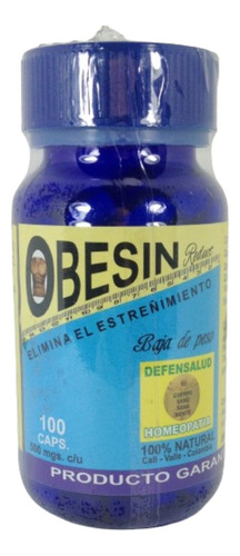 Quemador Adelgazante Obesin - Unidad a $500