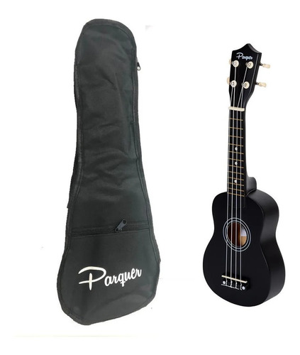 Ukelele Soprano Acústico Con Funda