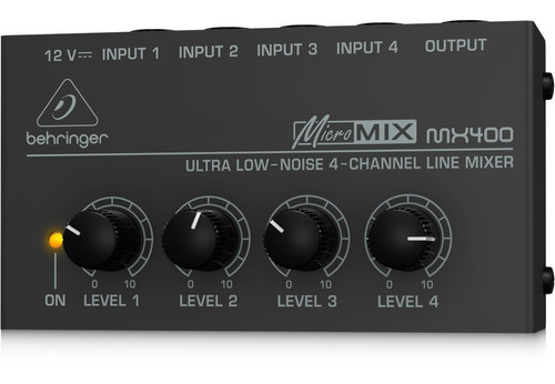 Mezcladora para DJ Behringer MicroMix MX400 220V