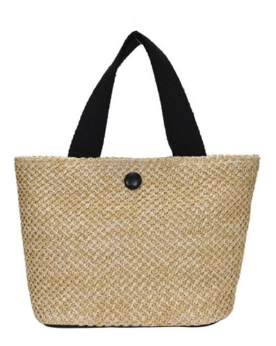 Bolso De Mano Mimbre Mujer Playa Verano