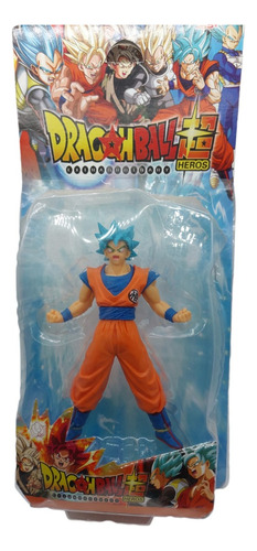 Figura Juguete Dragon Ball Z Goku Ssj Super Saiyajin Blue 3