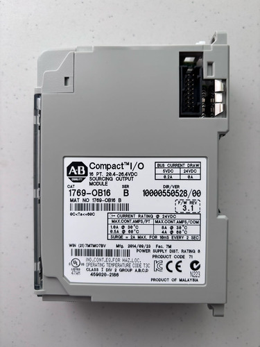 Modulo Plc 1769-ob16 Allen Bradley