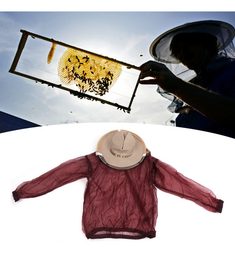 Chaqueta Apícola, Velo Protector, Ropa, Sombrero, Traje De A