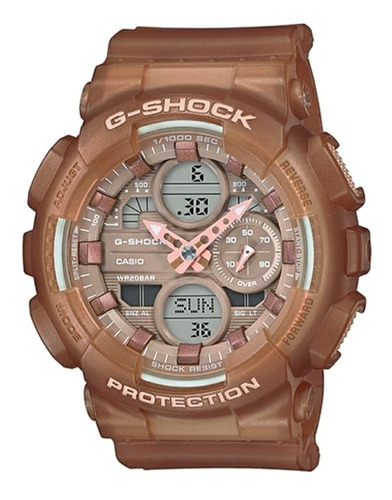 G Shock Mujer Gma S140nc Original Semi Transparente 