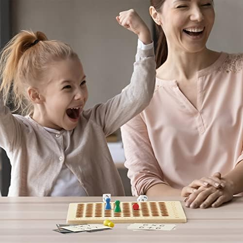 Asweets Juego De Mesa De Madera Montessori De Multiplicación