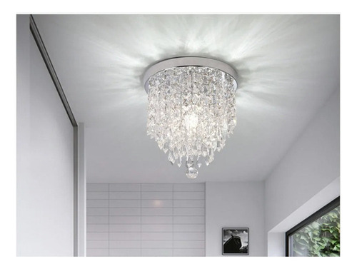 Lámpara Cristal Candelabro Colgante Moderna Elegante