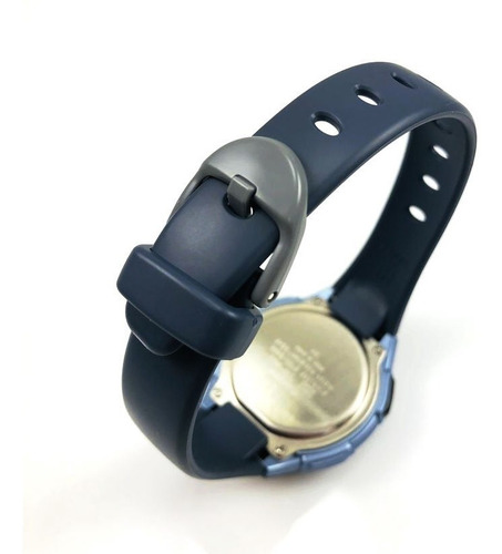 Relógio Casio Unissex Iluminator Lw-203 2avdf Azul Digital