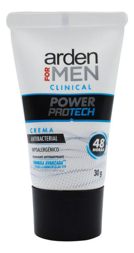 Desodorante Arden For Men Clinical Power Protech Crema X 30g