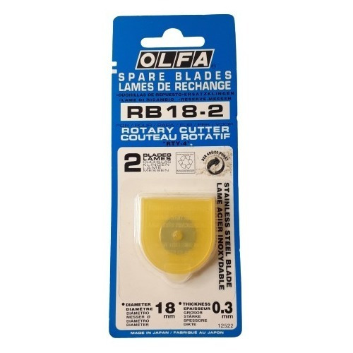 Cuchilla Olfa Rotativa Mod. Rb18-2 Para Rty-4 Original 