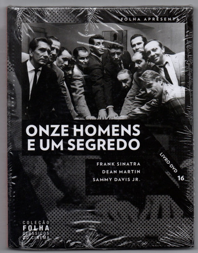 Coleção Folha Clássicos Do Cinema Livro/dvd - Onze Homens E Um Segredo