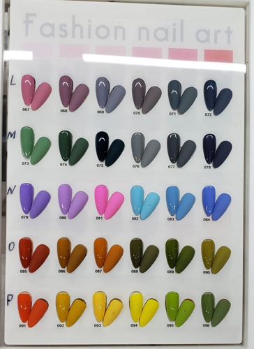 Imagen 2 de 3 de Gel Jr 6pcs 12ml Semipermanente 3 Pasos Uñas Acrilico 8a-122