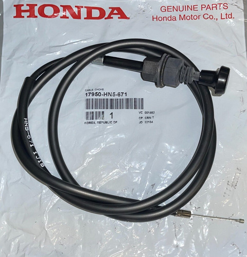 Cable Cebador Honda Trx 350 2000 Original Genamax