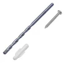 Comprar Kit 20 Taquetes 3\u002F16 Con Pijas #6 Y 1 Broca 3\u002F16 Fiero 40158