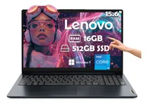 Comprar Laptop Lenovo Ideapad 1 15iau7 Intel Core I5-1235u 512gb Ssd 16gb Ram Windows 11h 1920x1080px Touch Abyss Blue