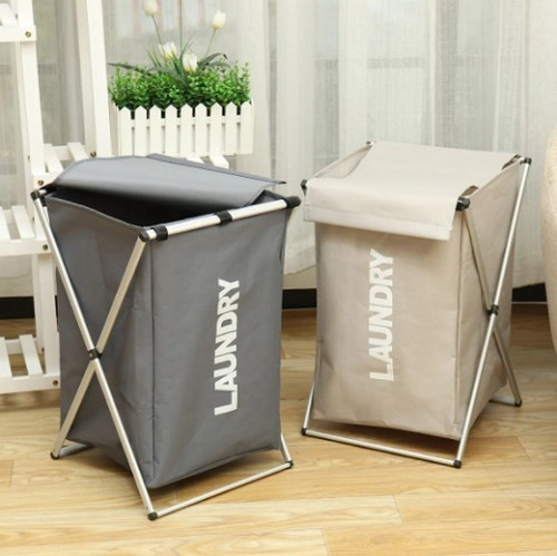 Imagen 8 de 9 de Cesto Ropa Sucia Plegable Con Tapa Canasto