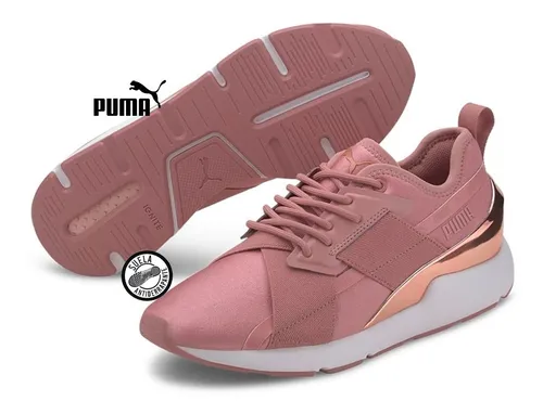 Minúsculo Fraternidad James Dyson Tenis Rosa Deportivo Para Correr Mujer Puma Muse X Original | Meses sin  intereses