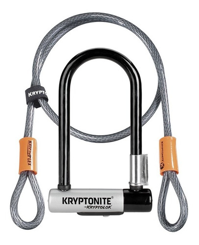 Candado U-lock Kryptonite Kryptolok Mini-7 C/eslinga P/bici