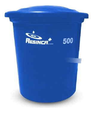 Tanque De Agua 500 Litros Vaso Conico Eurotanque Resinca