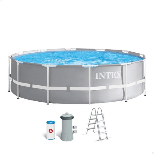 Piscina Intex Premium 366x99 8600lts Con Bomba Y Escalera