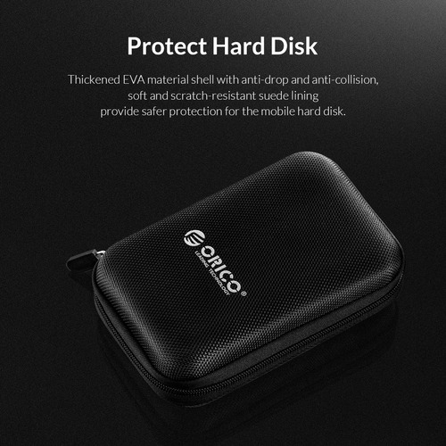 Imagen 7 de 10 de Funda De Disco Duro Orico 2.5 Portátil Para Protección