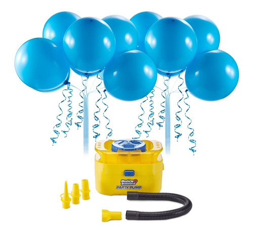 Inflador De Bombas Globos Eléctrico + Globos