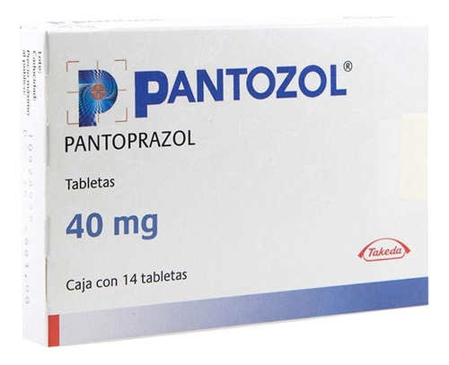 Pantozol 14 Tabletas 40mg