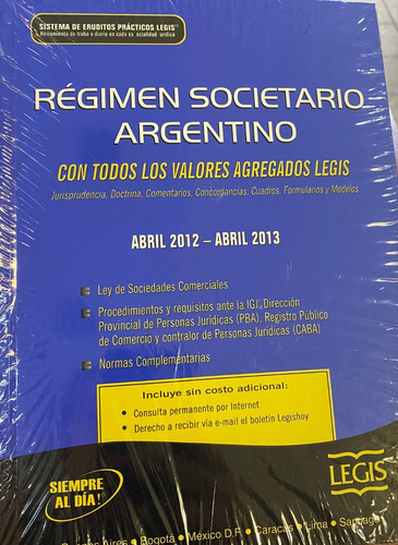 Régimen Societario Argentino