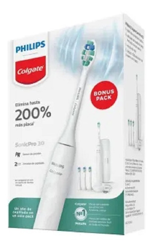 Cepillo Dental Eléctrico Philips Colgate Sonic Pro 30 