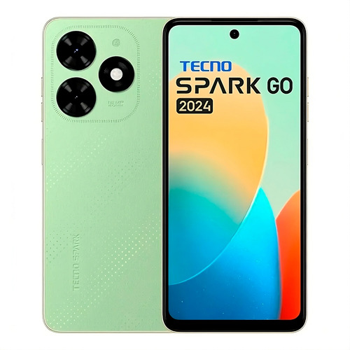 Teléfono Celular Tecno Spark Go 2024 64+3 4g