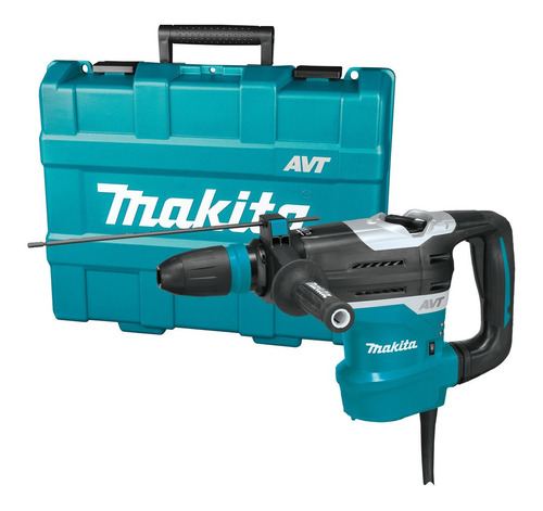 Martelete eletropneumático Makita HR4013C azul com 1100W de potência 110V