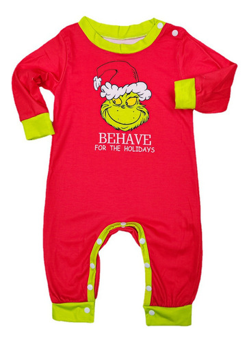 Pijamas De Navidad Ropa Para Padres E Hijos Casa Grinch 2023