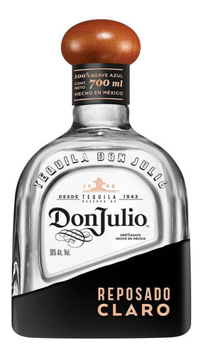 Tequila Don Julio Reposado Claro 700 Ml