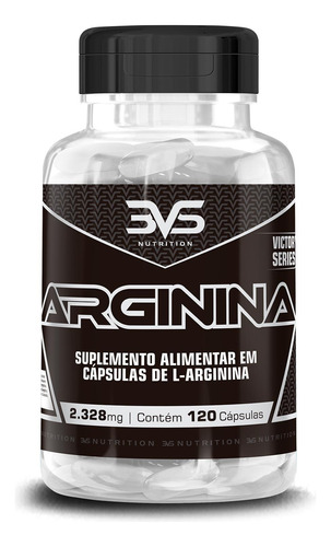 Arginina 120 Cápsulas 3vs Nutrition