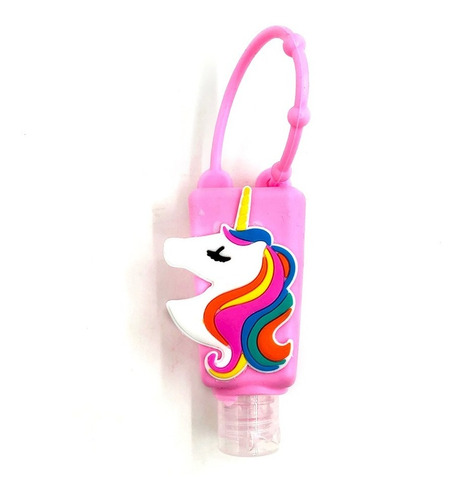 Dispensador Con Alcohol En Gel X 10 Unid Diseño Unicornio 