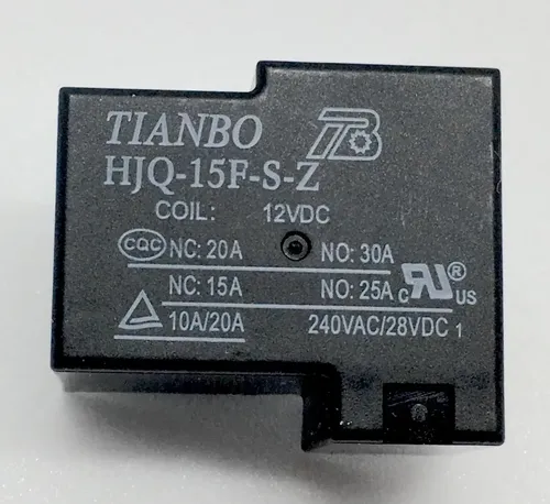 2 Pezzi Rel&egrave; TIANBO HJQ-15F-S-H 24VDC 5 Pin - Nuovo