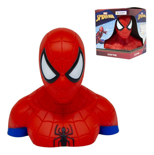 Homem Aranha Spider-man Cofre Estátua Decorativa Formato 3d
