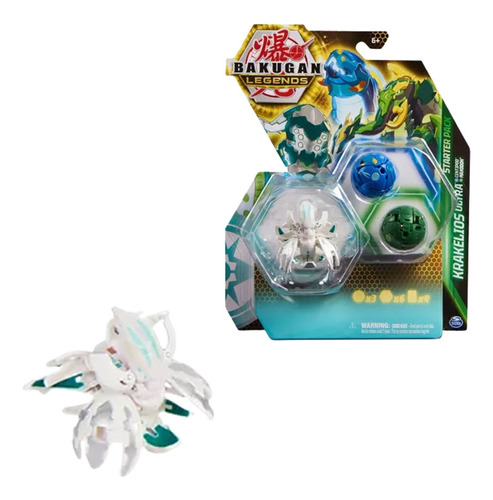 Set Bakugan Evolutions X3 Transformable Spin Master Original