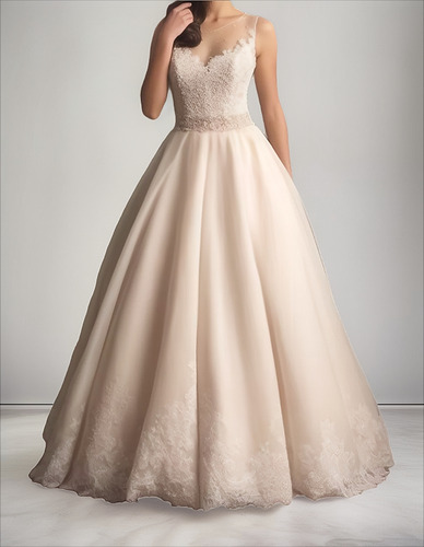 Vestido De Noiva Ruby Cristal Princesa Com Tulle Maribels