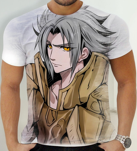 Camisa Camiseta Cavaleiros Do Zodíaco Caim Abel De Gêmeos 5