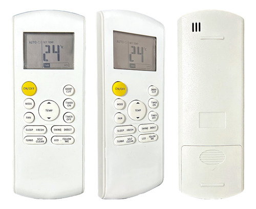 Control Para Carrier Ac Minisplit Rg57b/bgef + Funda Pila