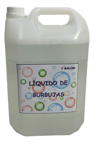 Liquido De Burbujas Para Maquina De Burbujas 1 Galon