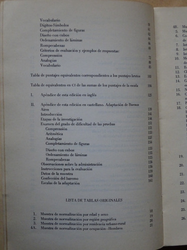 David Wechsler.test De Inteligencia Para Adultos(wais)manual